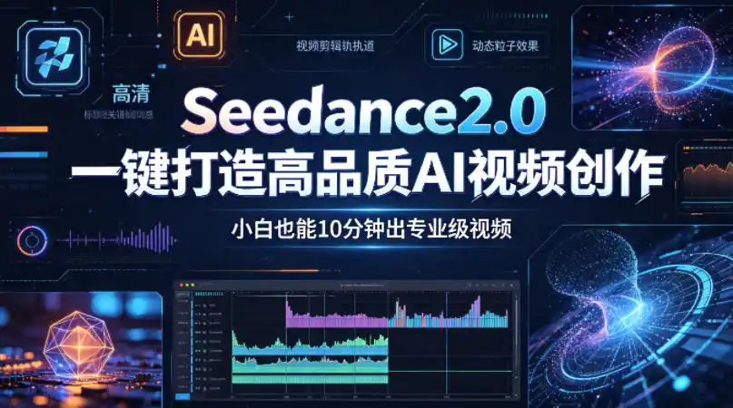 Seedance2.0一键打造高品质AI视频创作,小白也能10分钟出专业级视频